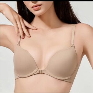 Nude Front-Closure T-Shirt Bra - Women Intimates